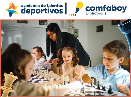 Mueve tu mente con la Academia de Talentos Deportivos de Comfaboy – modalidad ajedrez
