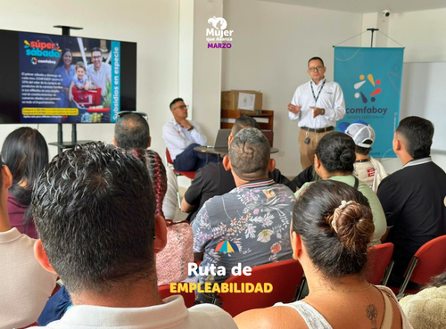 Comfaboy impulsa la empleabilidad en Boyacá con orientación laboral y acceso a vacantes
