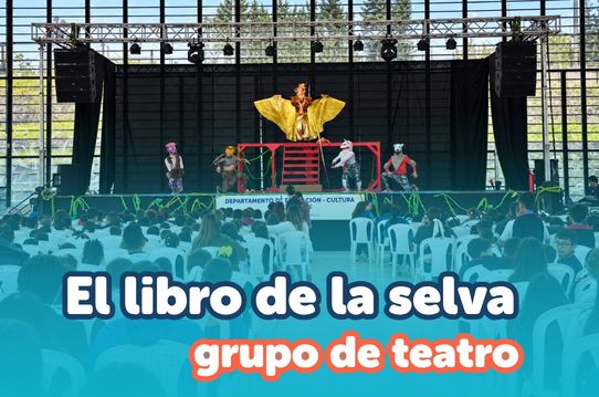 Más de 1.000 niños disfrutaron de “El libro de la selva” en el Coliseo Comfaboy